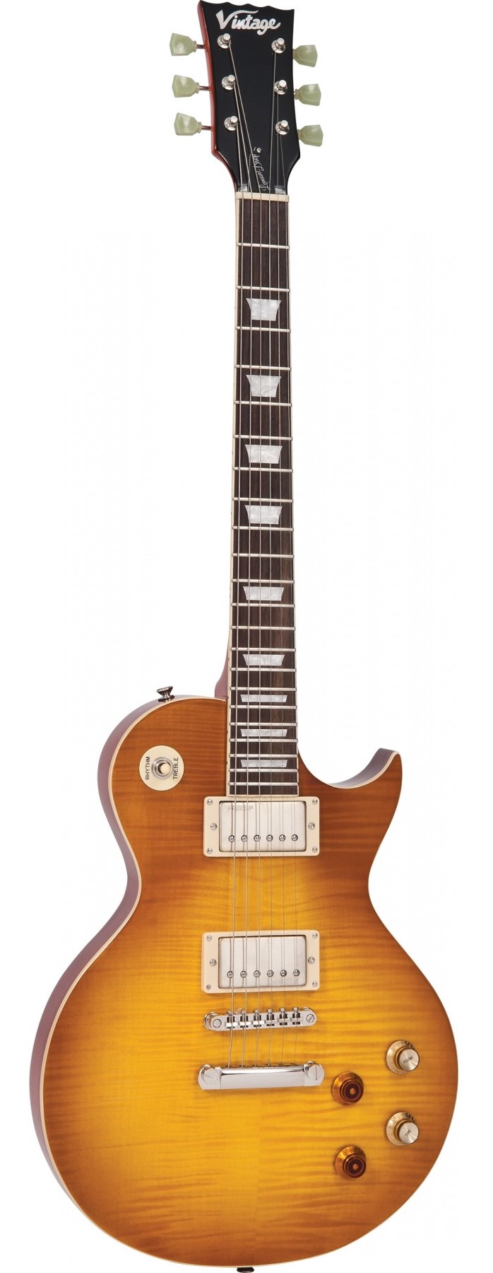 גיטרה חשמלית Vintage V100 Reissued Lemon Drop