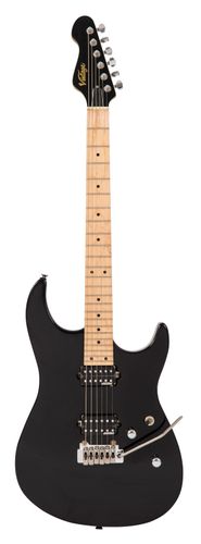 Vintage V6M24 ReIssued Electric Guitar ~ Boulevard Black