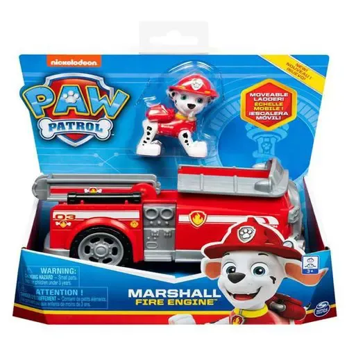 מפרץ הרפתקאות מרשל מכונית ודמות MARSHLL 576-6168 לילדים