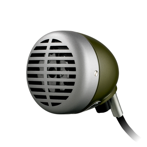 מיקרופון למפוחית  520DX SHURE GREEN BULLET