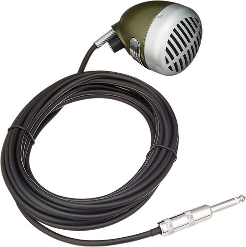 מיקרופון למפוחית  520DX SHURE GREEN BULLET