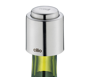פקק ליין נירוסטה מנגנון לחיצה wine stopper
