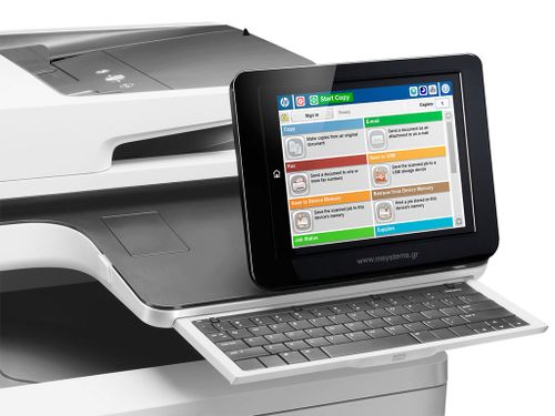מדפסת ‏לייזר צבעונית משולבת HP LaserJet Enterprise Flow MFP M577c B5L54A מחודשת 