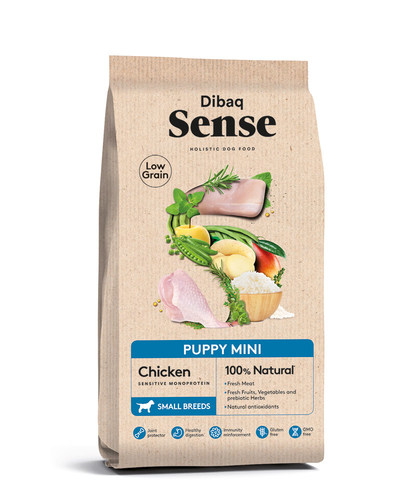 סנס מופחת דגנים גור מיני עוף 2 ק״ג Sense