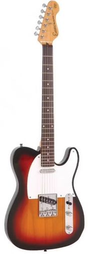 Encore E2 Electric Guitar ~ 3 Tone Sunburst