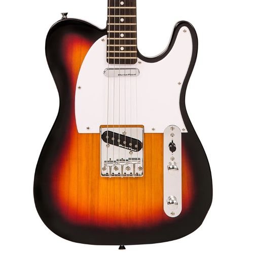 זוית נוספת Encore E2 Electric Guitar ~ 3 Tone Sunburst