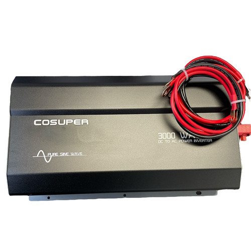 12V-220V ממיר מתח סינוס טהור 3000 וואט דגם LPH תקן CE דגם קוספר COSUPER