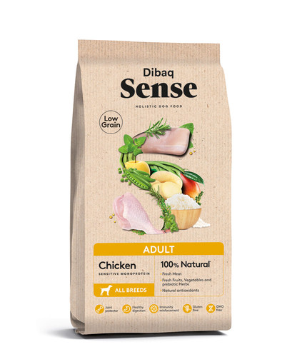 סנס מופחת דגנים עוף 2 ק״ג Sense
