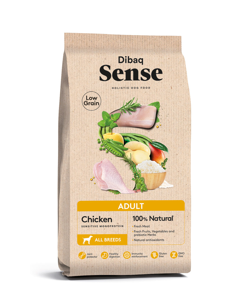 סנס מופחת דגנים עוף 2 ק״ג Sense