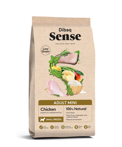 סנס מופחת דגנים מיני עוף 2 ק״ג Sense