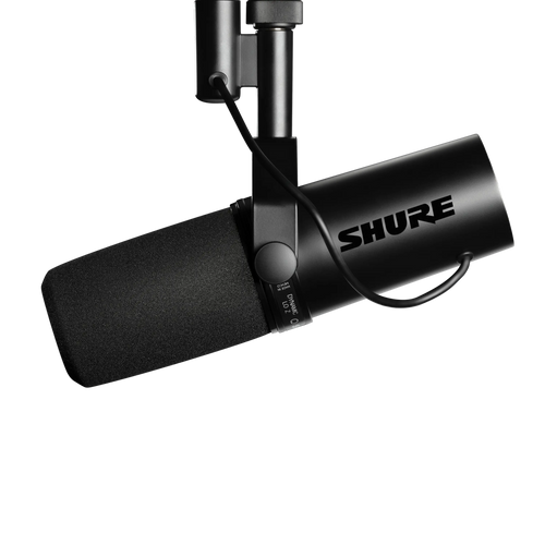 מיקרופון דינמי לשידור והקלטה -  SHURE SM7B dB