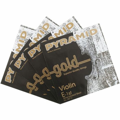 סט מיתרים לכינור Pyramid Gold Violin Strings 4/4