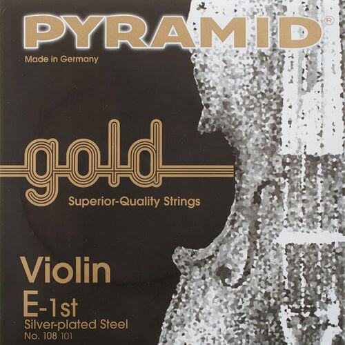 מיתר מי (E) בודד לכינור Pyramid Gold 4/4 
