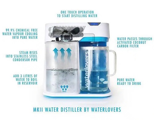 מזקק מים לשתיה Waterlovers MKII