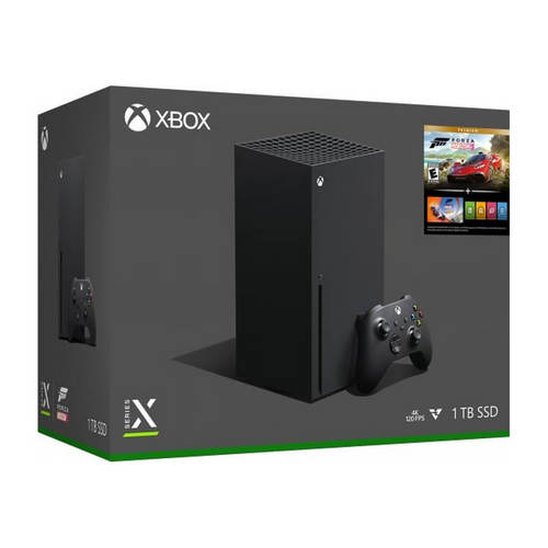 קונסולת Microsoft Xbox Series X בנפח 1TB SSD עם משחק FORZA HORIZON 5 PREMIUM
