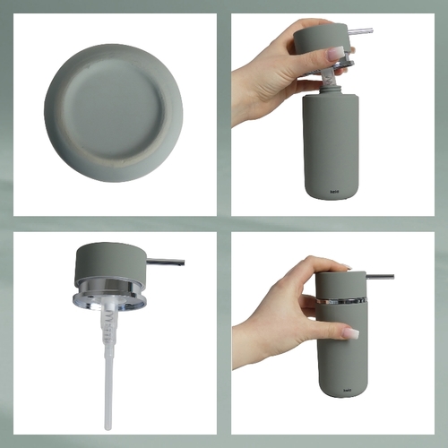 דיספנסר אפור PER Soap dispenser
