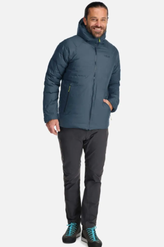 מעיל פוך לגברים - RAB - Men's Valiance Waterproof Down Jacket