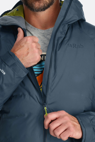 מעיל פוך לגברים - RAB - Men's Valiance Waterproof Down Jacket