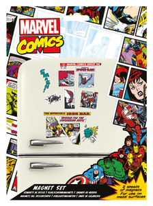Marvel COMICS HEROES MAGNET SET Pyramid