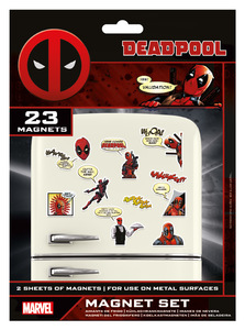 Marvel DEADPOOL MAGNET SET Pyramid
