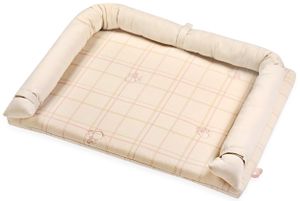 משטח החתלה לשידת תינוק עם בד מונע החלקה 100% כותנה - מיני מאוס משבצות