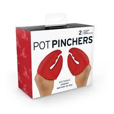 זוג כפפות סיליקון לובסטר Pot Pinchers