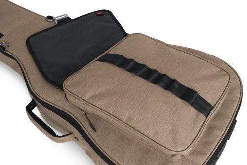 נרתיק לגיטרה אקוסטית בצבע חאקי GATOR GT-ACOUSTIC-TAN Transit Series