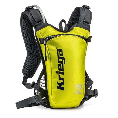תיק רכיבה קרייגה צהוב 2 ליטר -  KRIEGA HYDRO-2 HYDRATION PACK 