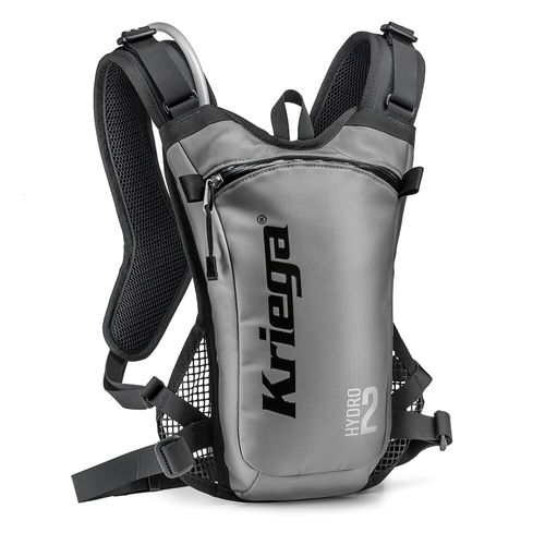 תיק רכיבה קרייגה אפור 2 ליטר -  KRIEGA HYDRO-2 HYDRATION PACK 