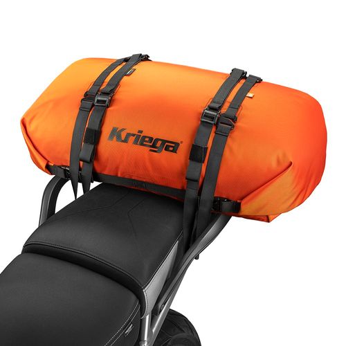 שק זנב לאופנוע קרייגה 40 ליטר כתום - KRIEGA ROLLPACK 40