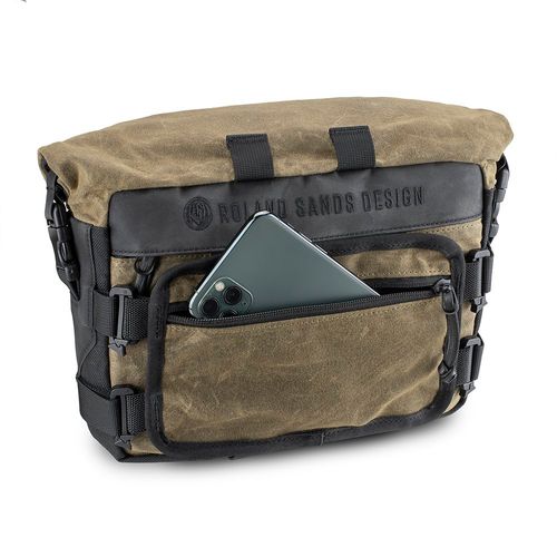 תיק כידון לאופנוע קרייגה חום - KRIEGA ROAM HANDLEBAR BAG