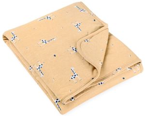 שמיכת תינוק אינטרלוק עם מילוי לעונת המעבר והחורף 100*75 ס"מ - ג