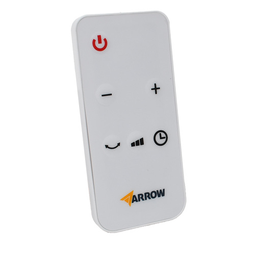 מפזר חום מגדל קרמי עם שלט רחוק ותצוגת לד ARROW  600703-002 2200W