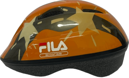 קסדת ילדים מבית FILA SKATES בצבע כתום - מבצע חיסול