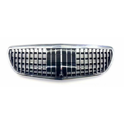 גריל קידמי דקורטיבי לרכב מרצדס W213 E מ2016-2020 דגם מייבאך MAYBACH צבע כרום