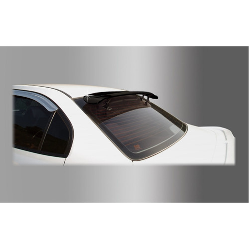 ספוילר אחורי אוניברסלי לרכב תוצרת AUTOCLOVER קוריאה - ספוילר שחור הדבקה חיצונית דגם מעוצב איכותי