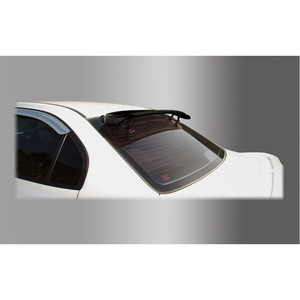ספוילר אחורי אוניברסלי לרכב תוצרת AUTOCLOVER קוריאה - ספוילר שחור הדבקה חיצונית דגם מעוצב איכותי