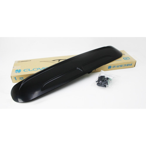 ספוילר אחורי אוניברסלי לרכב תוצרת AUTOCLOVER קוריאה - ספוילר שחור הדבקה חיצונית דגם מעוצב איכותי