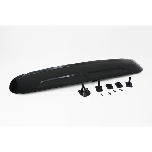 ספוילר אחורי אוניברסלי לרכב תוצרת AUTOCLOVER קוריאה - ספוילר שחור הדבקה חיצונית דגם מעוצב איכותי