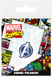 Marvel Avengers (Logo) Enamel Pin Badge Pyramid