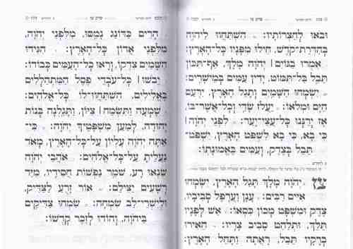תהילים גודל בינוני -דגם נבל