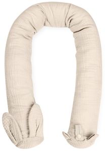 כרית נחשוש קטנה לעגלה 100% כותנה טטרא מסדרת GOOD VIBES - בז