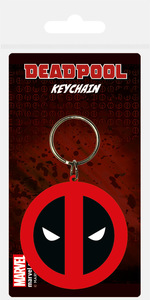 Marvel Deadpool Rubber Keychain Pyramid