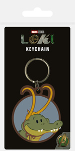 Marvel Loki (Alligator Loki) Rubber Keychain Pyramid