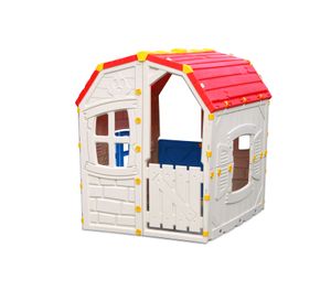 סט של בית ילדים "HAPPY" + זוג נדנדות רהם - תוצרת ישראל 