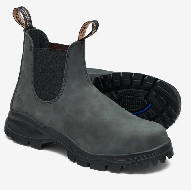 נעלי בלנסטון 2238 בצבע שחור ראסטיק ( ללא סוליית VIBRAM)