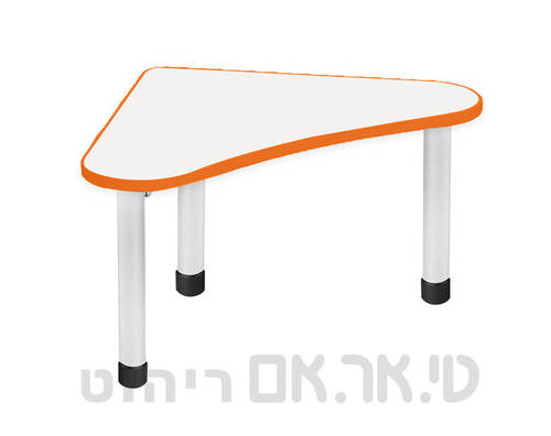 שולחן עם פלטה חץ לב