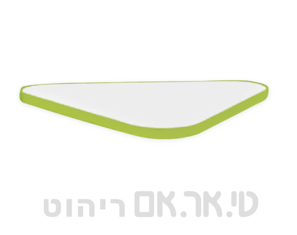 פלטה דגם משולש עם קנט צבעוני
