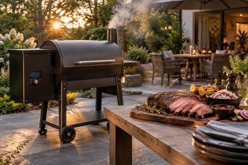 מעשנות פלט Z Grills: מה חשוב לבדוק לפני הבחירה? — תמונת אווירה להמחשה