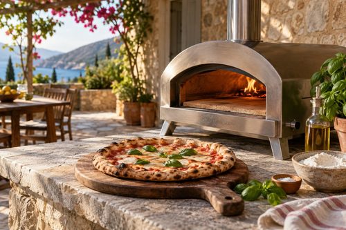 טאבון Camp Chef Italia Artisan: מדריך לאפייה בחוץ — תמונת אווירה להמחשה